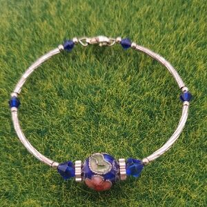 Stunning Venetian Lampwork Bracelet B3325